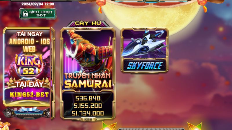 Trải nghiệm hấp dẫn khi chơi game tại King52