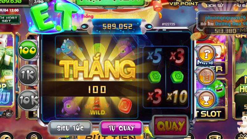 Gợi ý mẹo chơi Slot ET tại King52